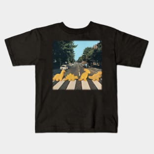 Dinosaur chicken nuggets - nuggie road Kids T-Shirt